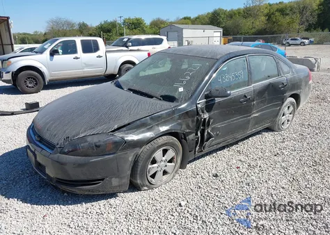 2007 Chevrolet Impala Lt from USA, damaged, VIN 2G1WT58K379166221
